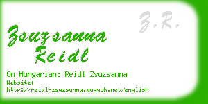 zsuzsanna reidl business card